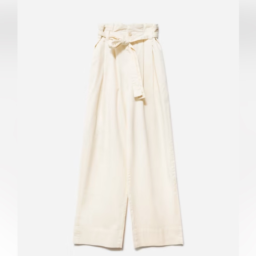 NWT Everlane Paperbag Cotton Pants
